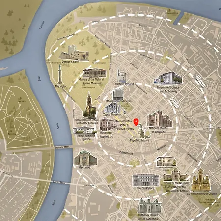 Appartamento Harmonic Nest 3min To Republic Square Renovated *